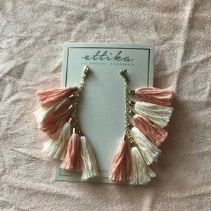 Ettika Day Dreamer Tassel Earrings